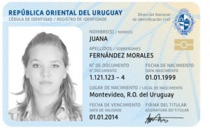 ID cards in Uruguay will have a bit of a revamp this year and will include a chip.