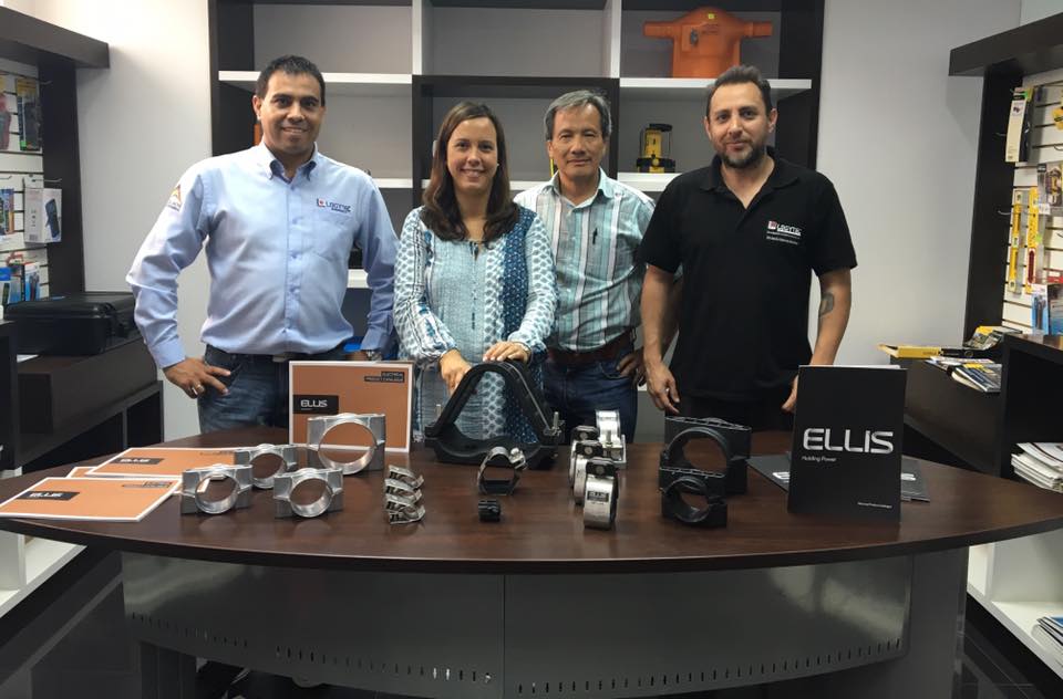 On a recent visit to our distributor in Peru.