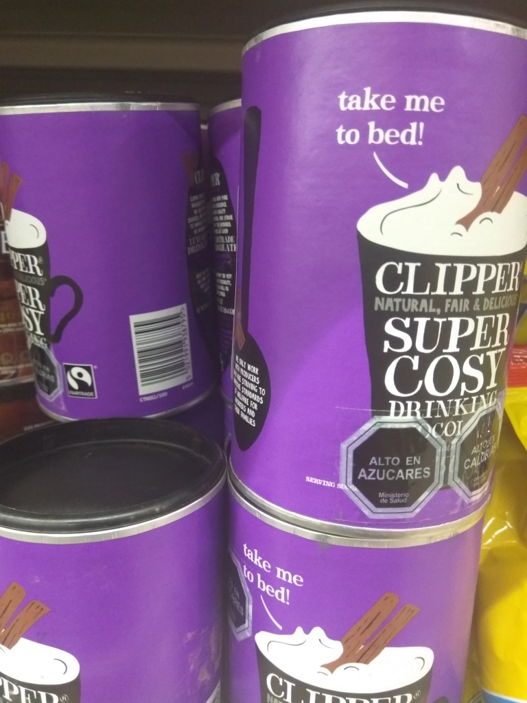 Clipper Fairtrade Super Cosy Drinking Chocolate 250 g - Crema